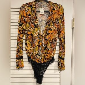 Free People Bodysuit NWT